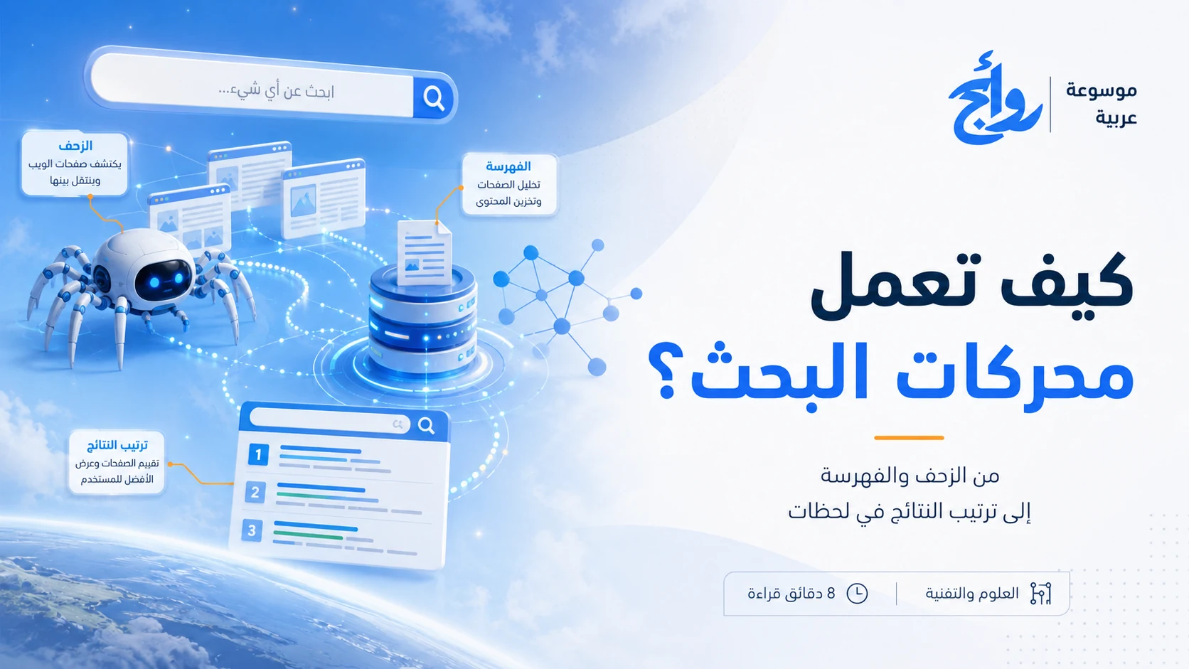 كيف تعمل محركات البحث؟